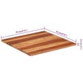 Pikkukuva 6 / 8: vidaXL Pöytälevy täysi akaasiapuu 25-27 mm 70x70 cm