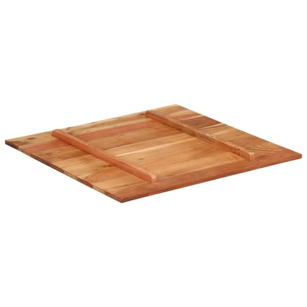 vidaXL bordplade 15-16 mm 70x70 cm massivt akacietræ