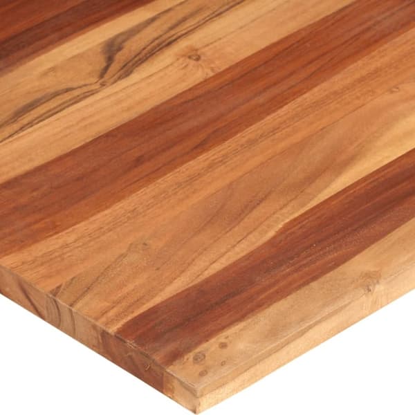 vidaXL Pöytälevy täysi akaasiapuu 25-27 mm 60x70 cm