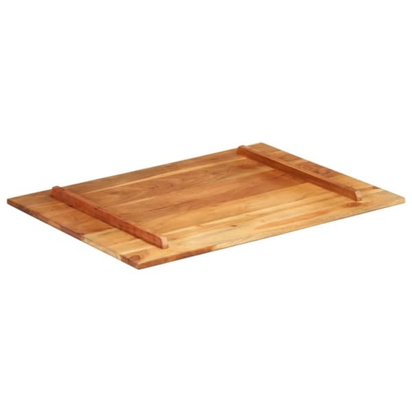 vidaXL Pöytälevy täysi akaasiapuu 15-16 mm 60x80 cm