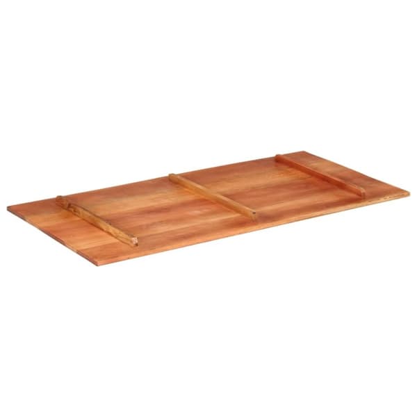vidaXL bordplade 15-16 mm 60x120 cm massivt sheeshamtræ