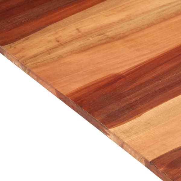 vidaXL bordplade 15-16 mm 60x120 cm massivt sheeshamtræ