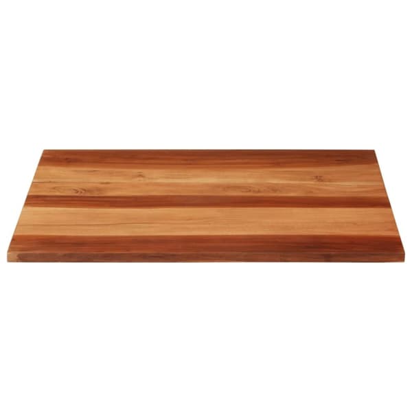 vidaXL bordplade 25-27 mm 70x90 cm massivt sheeshamtræ