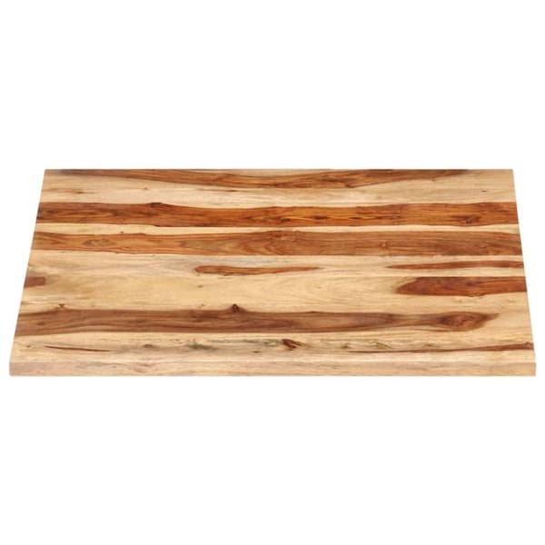vidaXL Pöytälevy täysi akaasiapuu 25-27 mm 60x60 cm