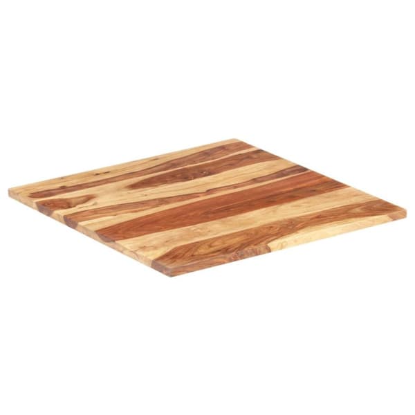 vidaXL Pöytälevy täysi akaasiapuu 25-27 mm 60x60 cm