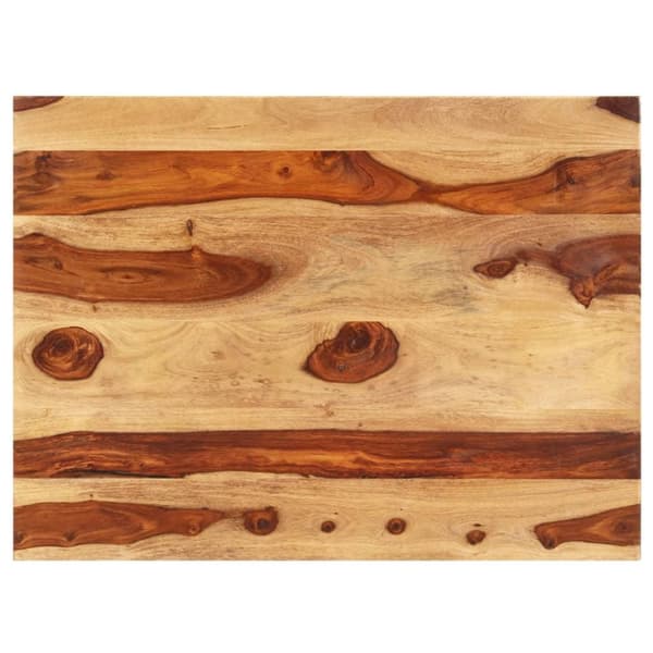 vidaXL bordplade 15-16 mm 60x70 cm massivt sheeshamtræ