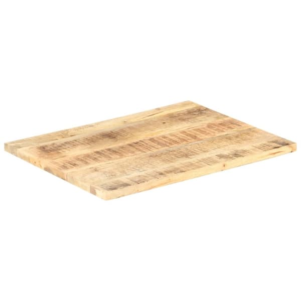 vidaXL Pöytälevy täysi mangopuu 25-27 mm 80x70 cm