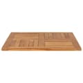 Miniatyrbilde 3 av 6: vidaXL Bordplate heltre teak kvadratisk 80x80x2,5 cm