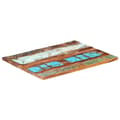 Miniatyrbillede 1 af 10: vidaXL bordplade 70x90 cm 25-27 mm rektangulær massivt genbrugstræ