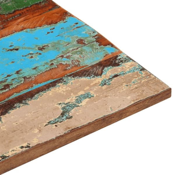 vidaXL Suorakulmainen pöytälevy 60x90 cm 25-27 mm täysi kierrätyspuu