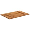 Pikkukuva 2 / 10: vidaXL Suorakulmainen pöytälevy 60x90 cm 25-27 mm täysi kierrätyspuu