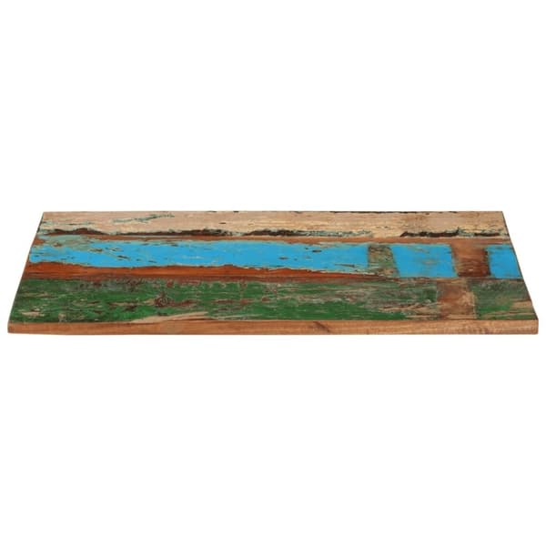 vidaXL Suorakulmainen pöytälevy 60x90 cm 25-27 mm täysi kierrätyspuu
