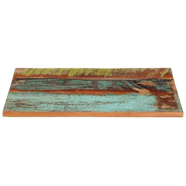 vidaXL Suorakulmainen pöytälevy 60x80 cm 25-27 mm täysi kierrätyspuu
