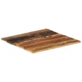 Miniatyrbilde 8 av 10: vidaXL Firkantet bordplate 60x60 cm 15-16 mm gjenvunnet heltre