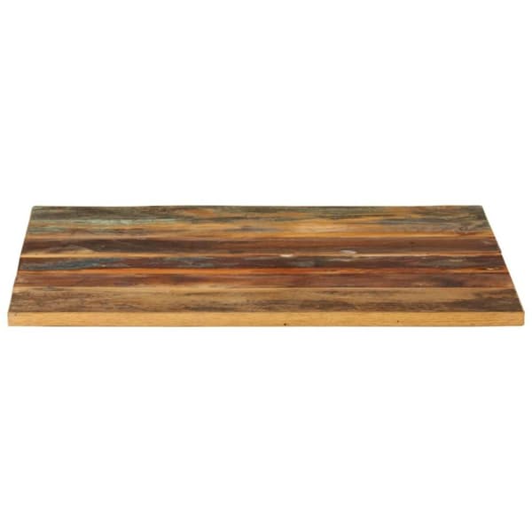vidaXL Firkantet bordplate 60x60 cm 15-16 mm gjenvunnet heltre