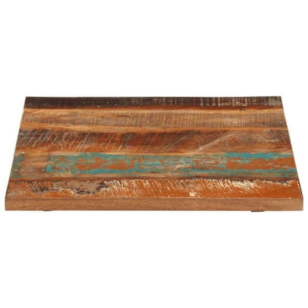 vidaXL Firkantet bordplate 60x60 cm 25-27 mm gjenvunnet heltre