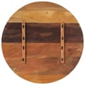 Miniatyrbilde 4 av 10: vidaXL Rund bordplate 80 cm 25-27 mm gjenvunnet heltre