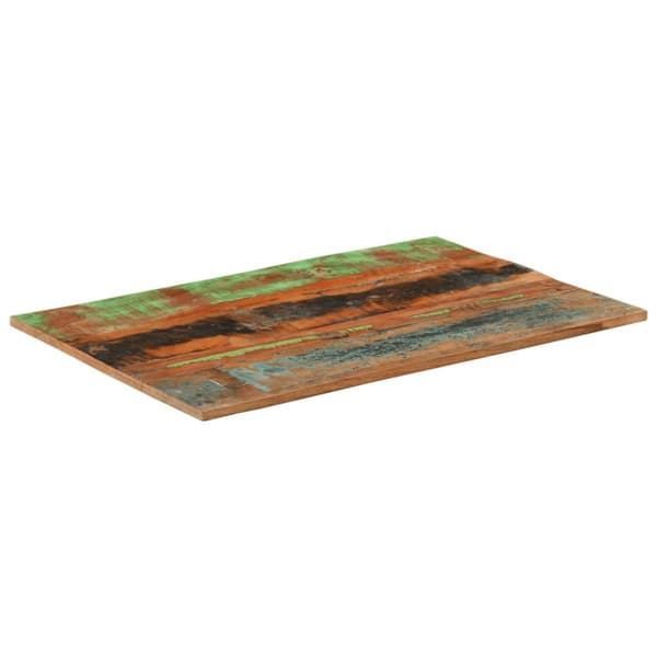 vidaXL Rektangulær bordplate 60x90 cm 15-16 mm gjenvunnet heltre
