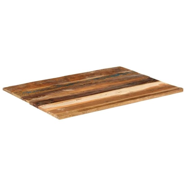 vidaXL Rektangulær bordplate 60x80 cm 15-16 mm gjenvunnet heltre