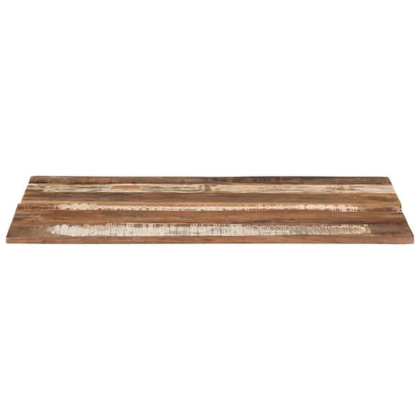 vidaXL Rektangulær bordplate 60x80 cm 15-16 mm gjenvunnet heltre