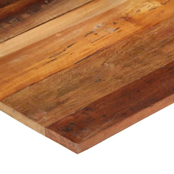 vidaXL Rektangulær bordplate 60x70 cm 15-16 mm gjenvunnet heltre
