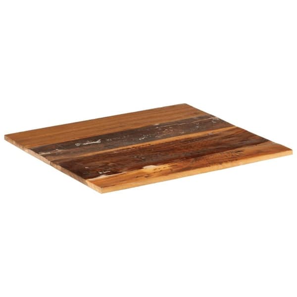 vidaXL Rektangulær bordplate 60x70 cm 15-16 mm gjenvunnet heltre