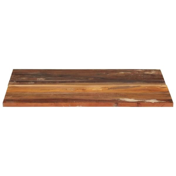 vidaXL Rektangulær bordplate 60x70 cm 15-16 mm gjenvunnet heltre