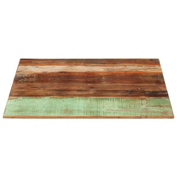 vidaXL Firkantet bordplate 80x80 cm 15-16 mm gjenvunnet heltre