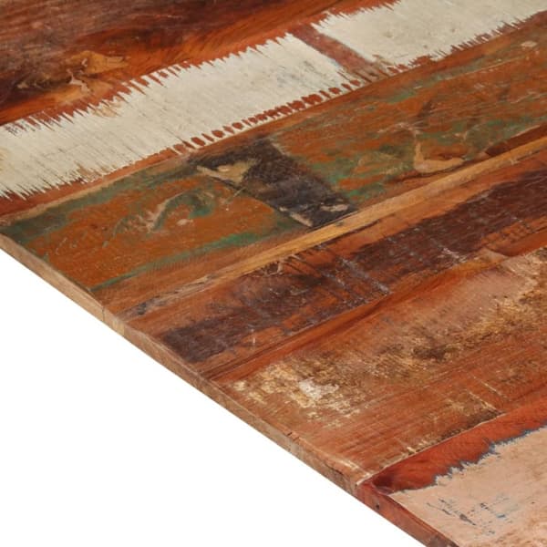 vidaXL Neliönmuotoinen pöytälevy 80x80 cm 15-16 mm täysi kierrätyspuu