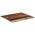 Miniatyrbilde 9 av 10: vidaXL Rektangulær bordplate 70x80 cm 15-16 mm gjenvunnet heltre