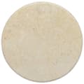 Miniatyrbilde 1 av 6: vidaXL Bordplate kremhvit Ø60x2,5 cm marmor