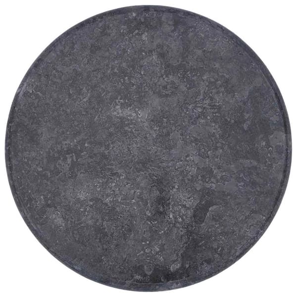 vidaXL Pöytälevy harmaa Ø50x2,5 cm marmori