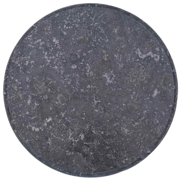 vidaXL Pöytälevy harmaa Ø50x2,5 cm marmori