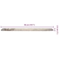 Pikkukuva 11 / 11: vidaXL Pöytälevy harmaa Ø50x2,5 cm marmori