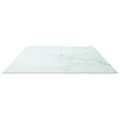 Pikkukuva 5 / 6: vidaXL Pöytälevy valkoinen 100x50 cm 6 mm karkaistu lasi marmorikuvio