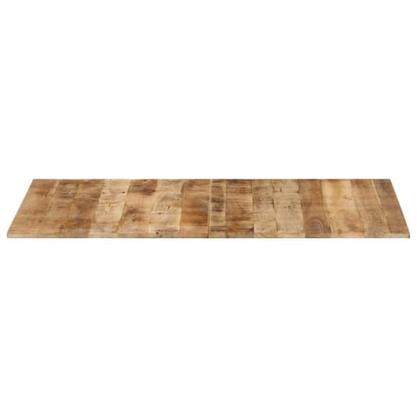 vidaXL Pöytälevy 120x60x(1,5-1,6) cm karkea mangopuu
