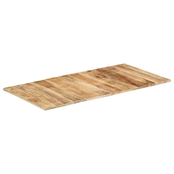 vidaXL Pöytälevy 120x60x(1,5-1,6) cm karkea mangopuu