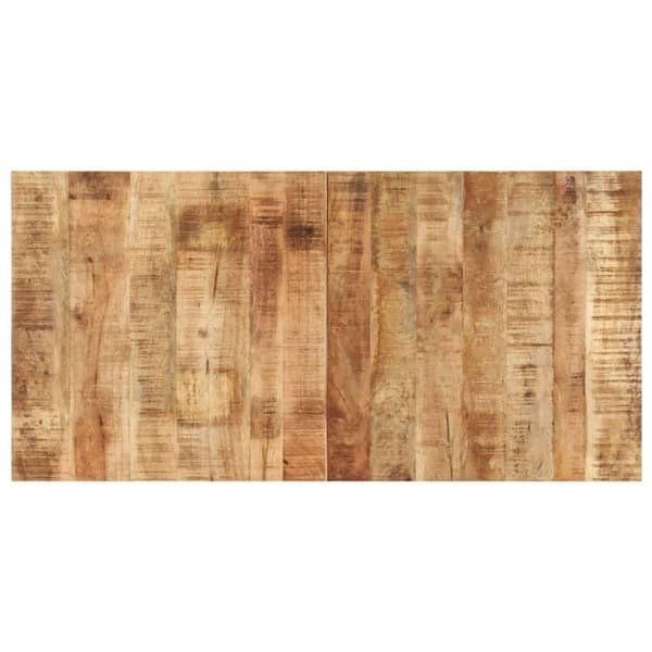 vidaXL Pöytälevy 120x60x(1,5-1,6) cm karkea mangopuu