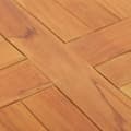 Miniatyrbilde 5 av 6: vidaXL Bordplate heltre teak 2,5 cm 40 cm