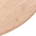 Pikkukuva 3 / 4: vidaXL Pyöreä pöytälevy Ø90x1,5 cm käsittelemätön täysi tammi