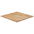 Miniatyrbilde 1 av 4: vidaXL Firkantet bordplate lysebrun 90x90x1,5 cm behandlet heltre eik