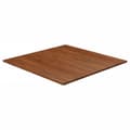 Miniatyrbilde 1 av 4: vidaXL Firkantet bordplate mørkebrun 80x80x1,5 cm behandlet heltre eik