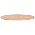 Miniatyrbilde 5 av 5: vidaXL Rund bordplate Ø70x1,5 cm ubehandlet heltre eik