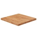 Miniatyrbilde 1 av 4: vidaXL Firkantet bordplate lysebrun 40x40x2,5 cm behandlet heltre eik