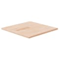 Miniatyrbilde 1 av 4: vidaXL Firkantet bordplate 40x40x1,5 cm ubehandlet heltre eik