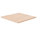 Pikkukuva 1 / 4: vidaXL Neliönmuotoinen pöytälevy 50x50x1,5 cm täysi tammi
