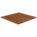Miniatyrbillede 1 af 4: vidaXL firkantet bordplade 60x60x1,5 cm behandlet massivt eg mørkebrun