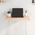 Miniatyrbilde 4 av 8: vidaXL Bordplate 60x60x2 cm ubehandlet heltre eik naturlig kant