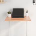 Miniatyrbilde 2 av 7: vidaXL Bordplate lysebrun 60x40x2cm behandlet heltre eik naturlig kant