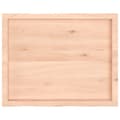 Pikkukuva 6 / 11: vidaXL Pöytälevy 80x60x(2-4) cm käsittelemätön täysi puu elävä reuna